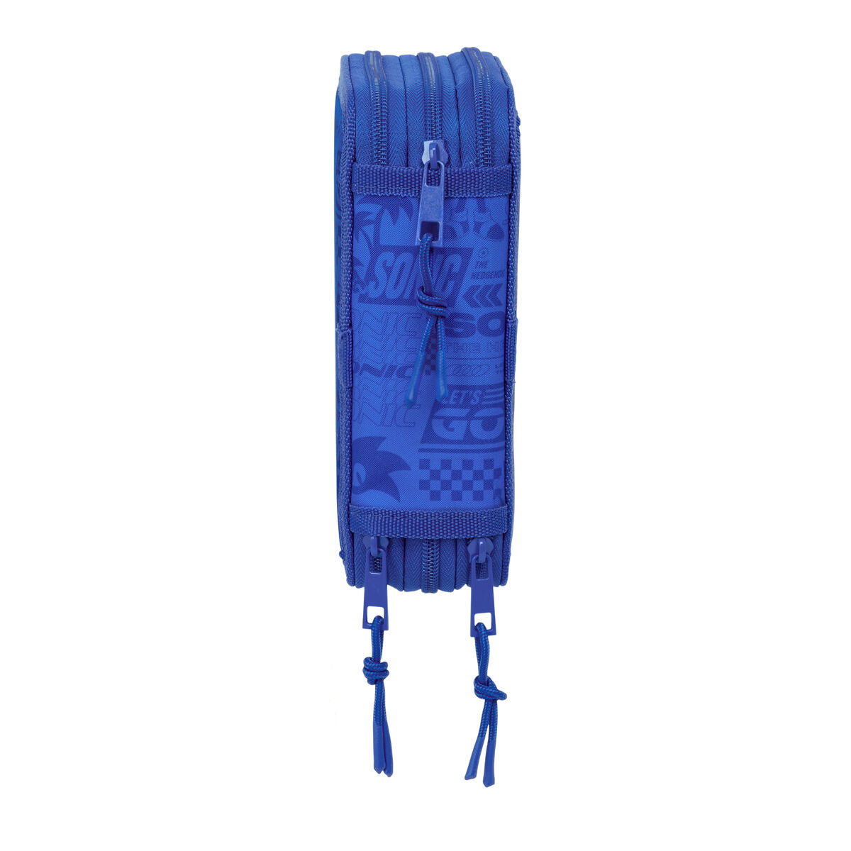 Geantă Universală Sonic Albastru 12,5 x 19,5 x 5,5 cm 37 Piese - Birou și papetărie, Material școlar și educațional