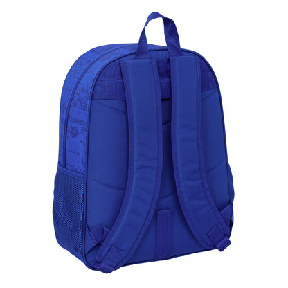Ghiozdan Sonic Albastru 33 x 42 x 14 cm - Birou și papetărie, Material școlar și educațional