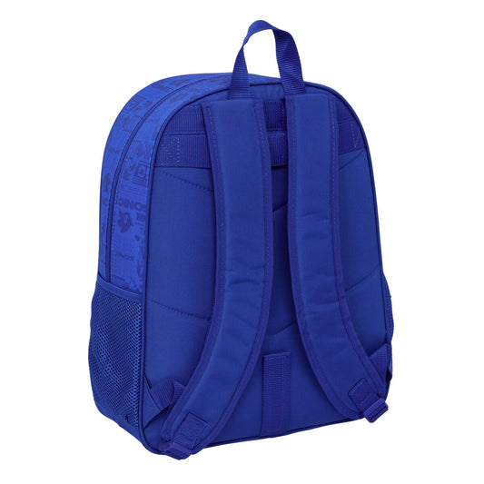 Ghiozdan Sonic Albastru 33 x 42 x 14 cm - Birou și papetărie, Material școlar și educațional