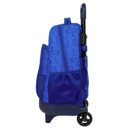 Ghiozdan Sonic Albastru 33 x 45 x 22 cm - Birou și papetărie, Material școlar și educațional
