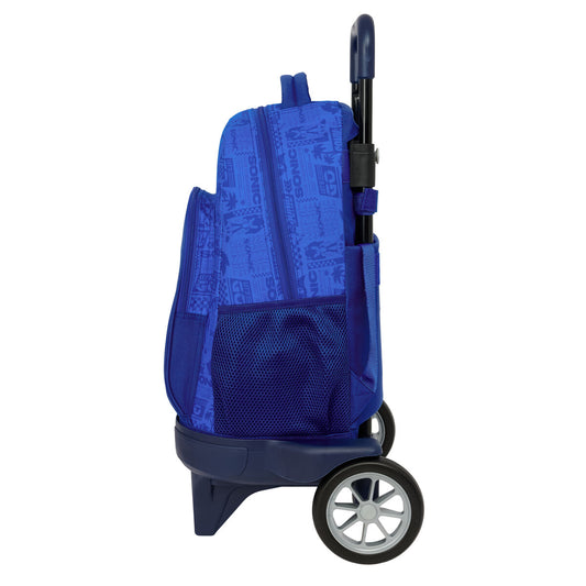 Ghiozdan Sonic Albastru 33 x 45 x 22 cm - Birou și papetărie, Material școlar și educațional