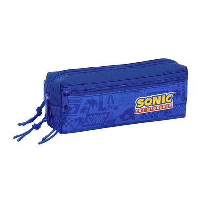 Geantă Universală Sonic Albastru 22 x 8,5 x 6 cm - Birou și papetărie, Material școlar și educațional