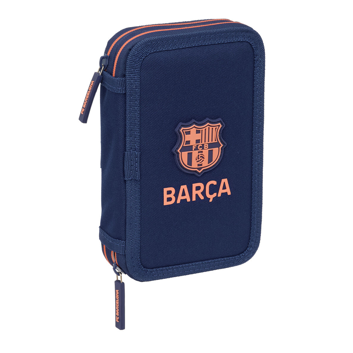 Geantă Universală F.C. Barcelona Bleumarin 12.5 x 19.5 x 4 cm 29 Piese - Birou și papetărie, Material școlar și educațional