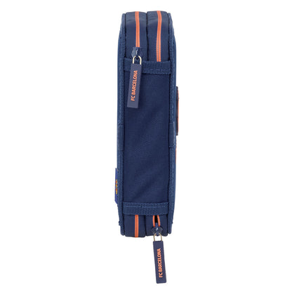 Geantă Universală F.C. Barcelona Bleumarin 12.5 x 19.5 x 4 cm 29 Piese - Birou și papetărie, Material școlar și educațional