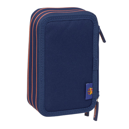 Geantă Universală F.C. Barcelona Bleumarin 12,5 x 19,5 x 5,5 cm 37 Piese - Birou și papetărie, Material școlar și educațional