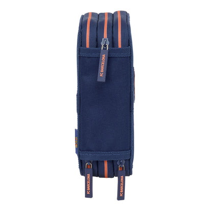 Geantă Universală F.C. Barcelona Bleumarin 12,5 x 19,5 x 5,5 cm 37 Piese - Birou și papetărie, Material școlar și educațional