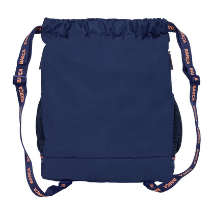 Ghiozdan F.C. Barcelona Bleumarin 35 x 40 x 1 cm - Birou și papetărie, Material școlar și educațional