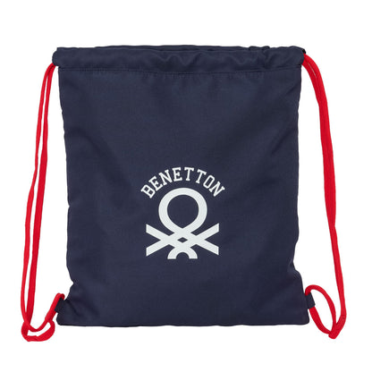 Geantă Rucsac cu Bretele Benetton Together Bleumarin 35 x 40 x 1 cm - Birou și papetărie, Material școlar și educațional