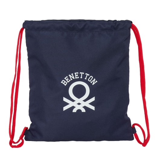 Geantă Rucsac cu Bretele Benetton Together Bleumarin 35 x 40 x 1 cm - Birou și papetărie, Material școlar și educațional