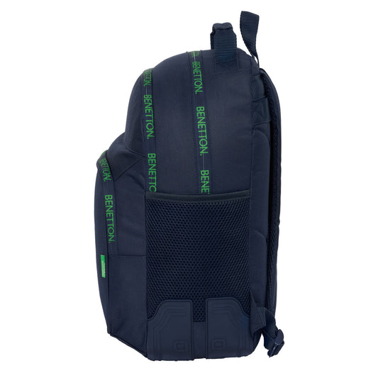 Ghiozdan Benetton Together Bleumarin 32 x 42 x 15 cm - Birou și papetărie, Material școlar și educațional