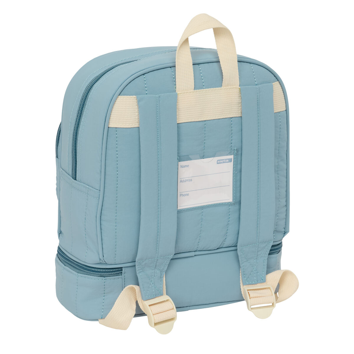 Ghiozdan Safta Elefante Albastru 22 x 27 x 10 cm - Birou și papetărie, Material școlar și educațional