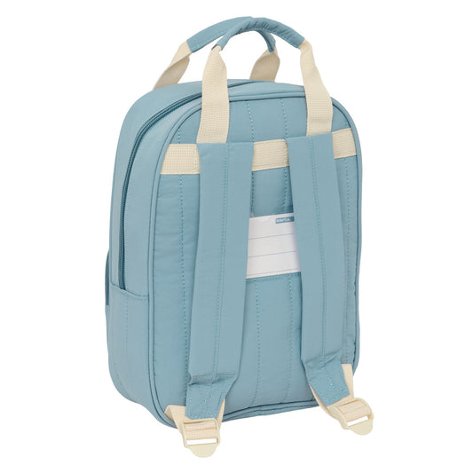 Ghiozdan Safta Elefante Albastru 20 x 28 x 8 cm - Birou și papetărie, Material școlar și educațional