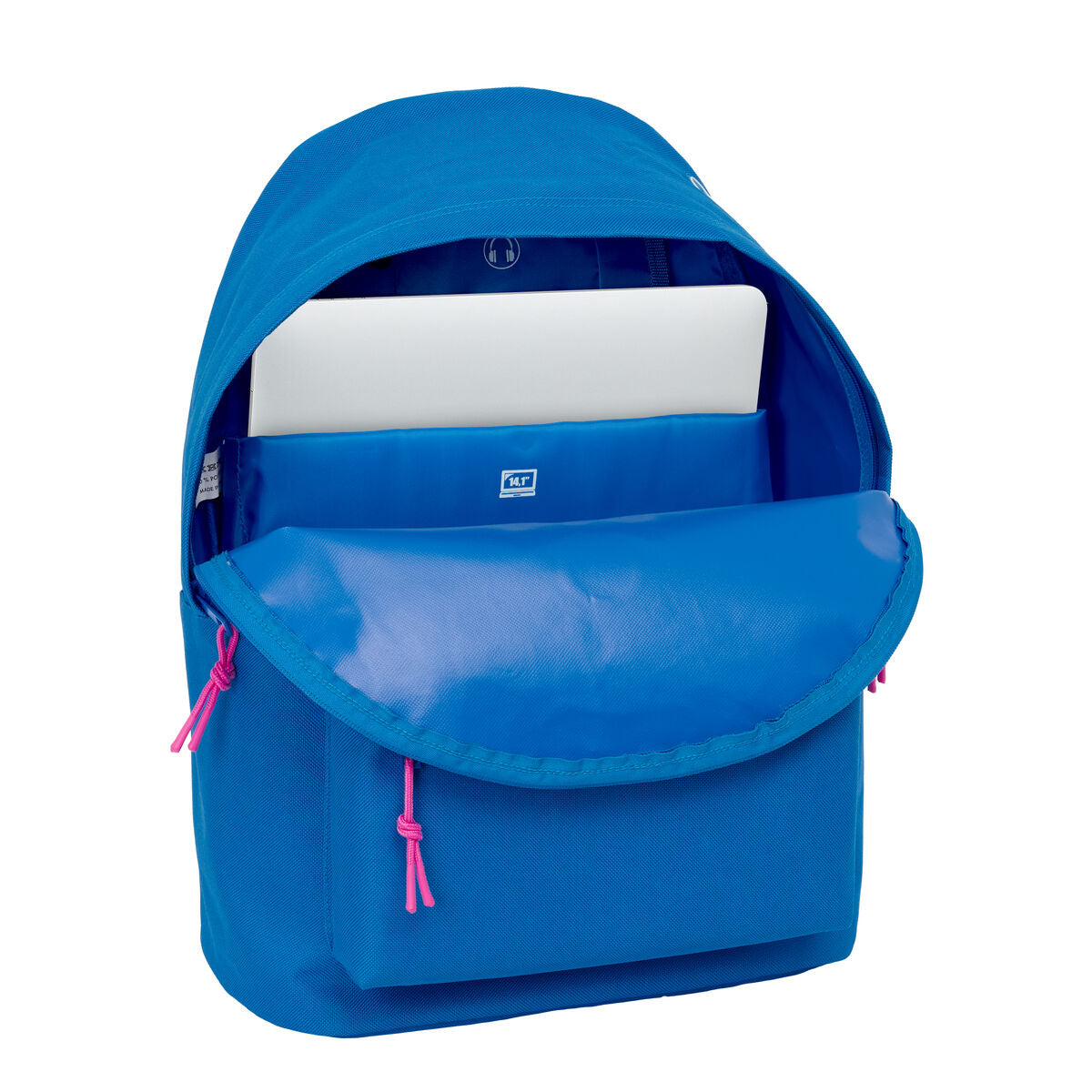 Ghiozdan Benetton benetton basics Albastru 31 x 41 x 16 cm - Birou și papetărie, Material școlar și educațional