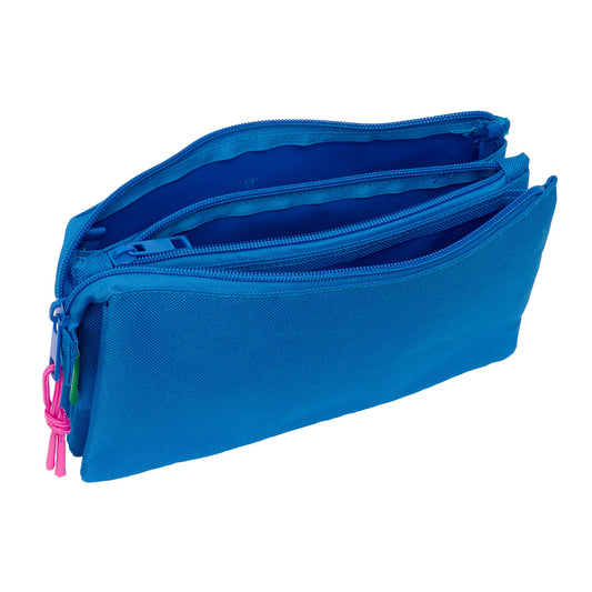 Geantă Universală Benetton Azulina Albastru 22 x 12 x 3 cm - Birou și papetărie, Material școlar și educațional
