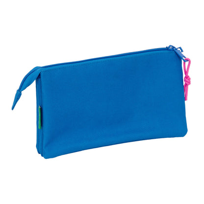 Geantă Universală Benetton Azulina Albastru 22 x 12 x 3 cm - Birou și papetărie, Material școlar și educațional