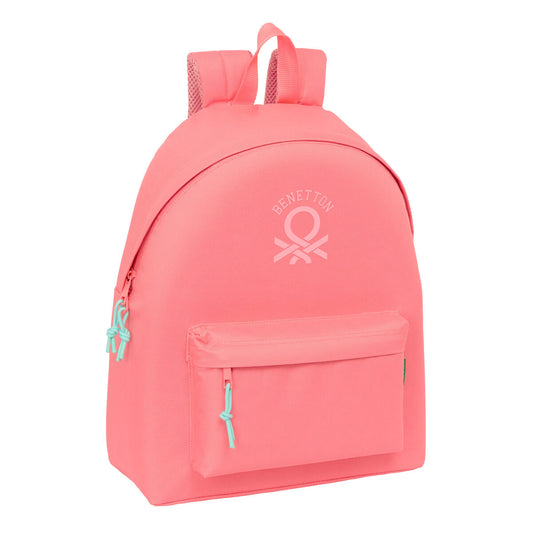 Ghiozdan Benetton Coral Coral 33 x 42 x 15 cm - Birou și papetărie, Material școlar și educațional