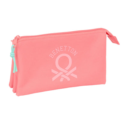 Geantă Universală Benetton Coral Coral 22 x 12 x 3 cm - Birou și papetărie, Material școlar și educațional