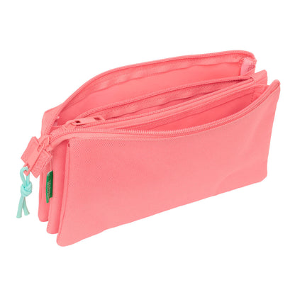 Geantă Universală Benetton Coral Coral 22 x 12 x 3 cm - Birou și papetărie, Material școlar și educațional