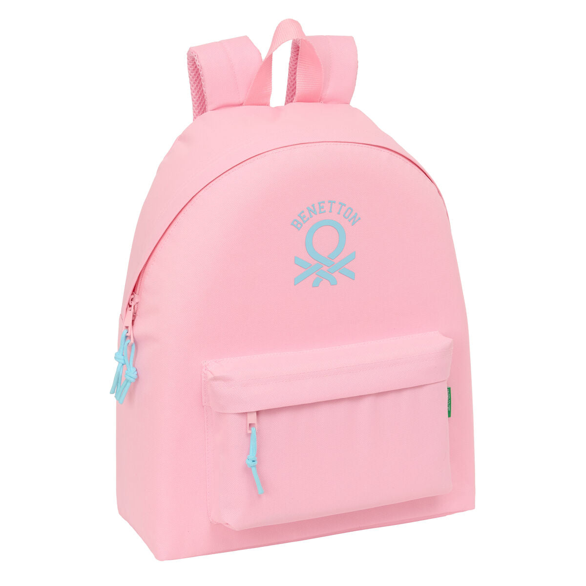 Ghiozdan Benetton Rosa pastel Roz 33 x 42 x 15 cm - Birou și papetărie, Material școlar și educațional