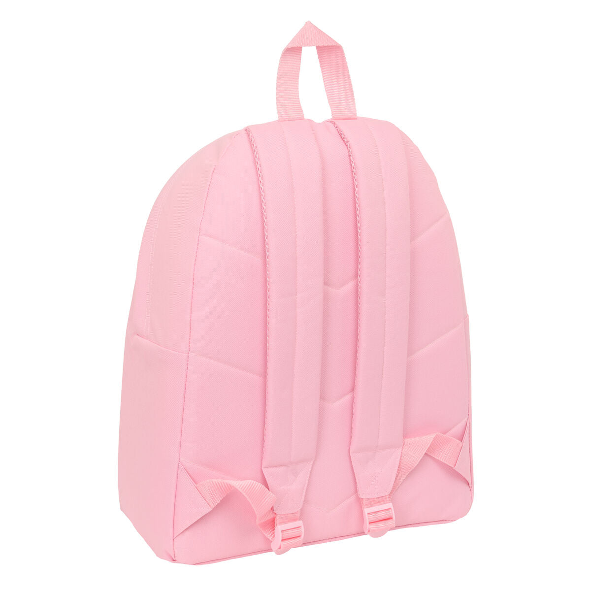 Ghiozdan Benetton Rosa pastel Roz 33 x 42 x 15 cm - Birou și papetărie, Material școlar și educațional