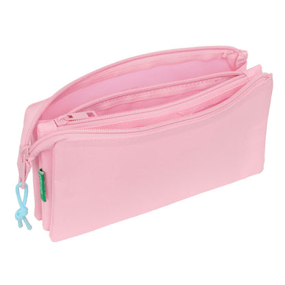 Geantă Universală Benetton Rosa pastel Roz 22 x 12 x 3 cm - Birou și papetărie, Material școlar și educațional