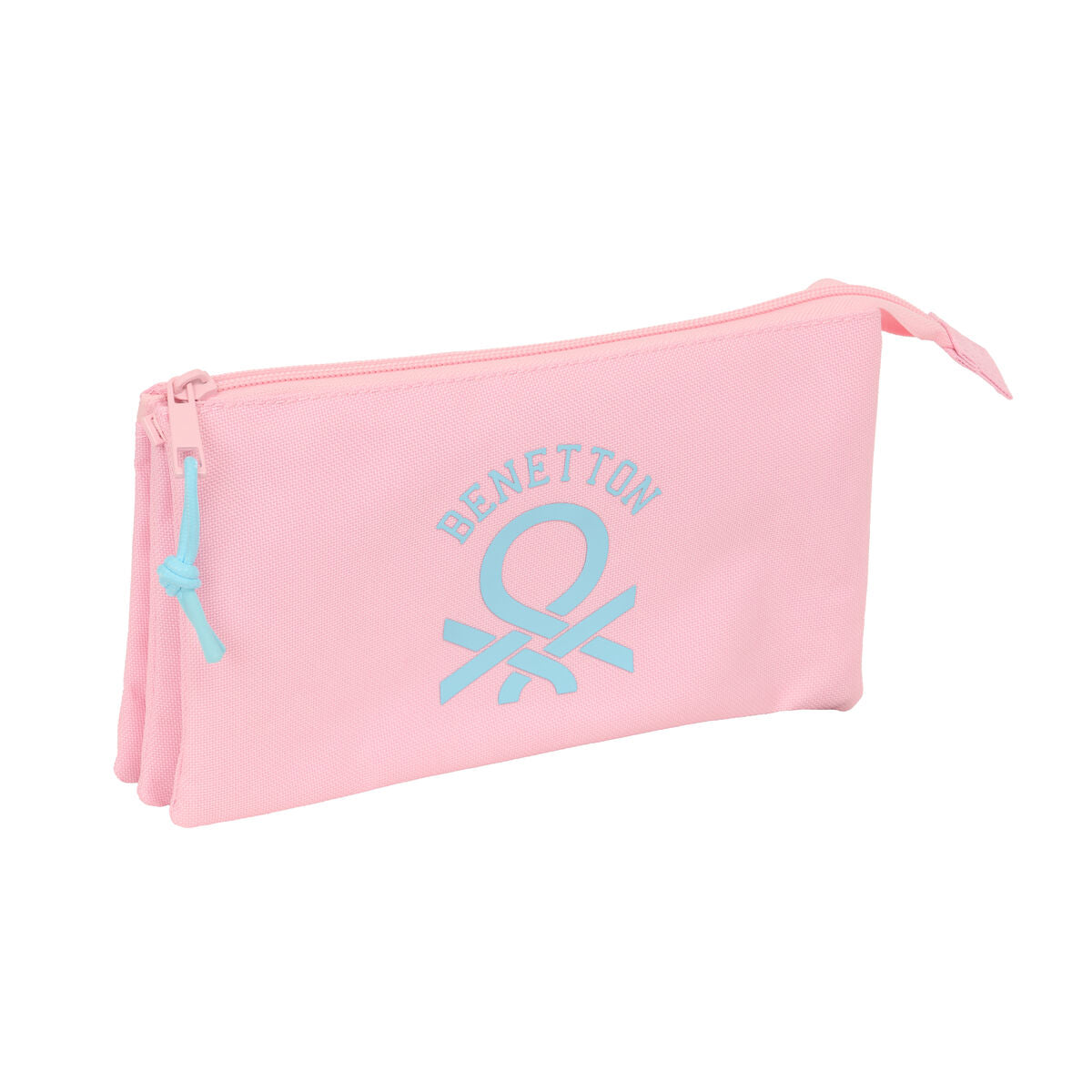Geantă Universală Benetton Rosa pastel Roz 22 x 12 x 3 cm - Birou și papetărie, Material școlar și educațional