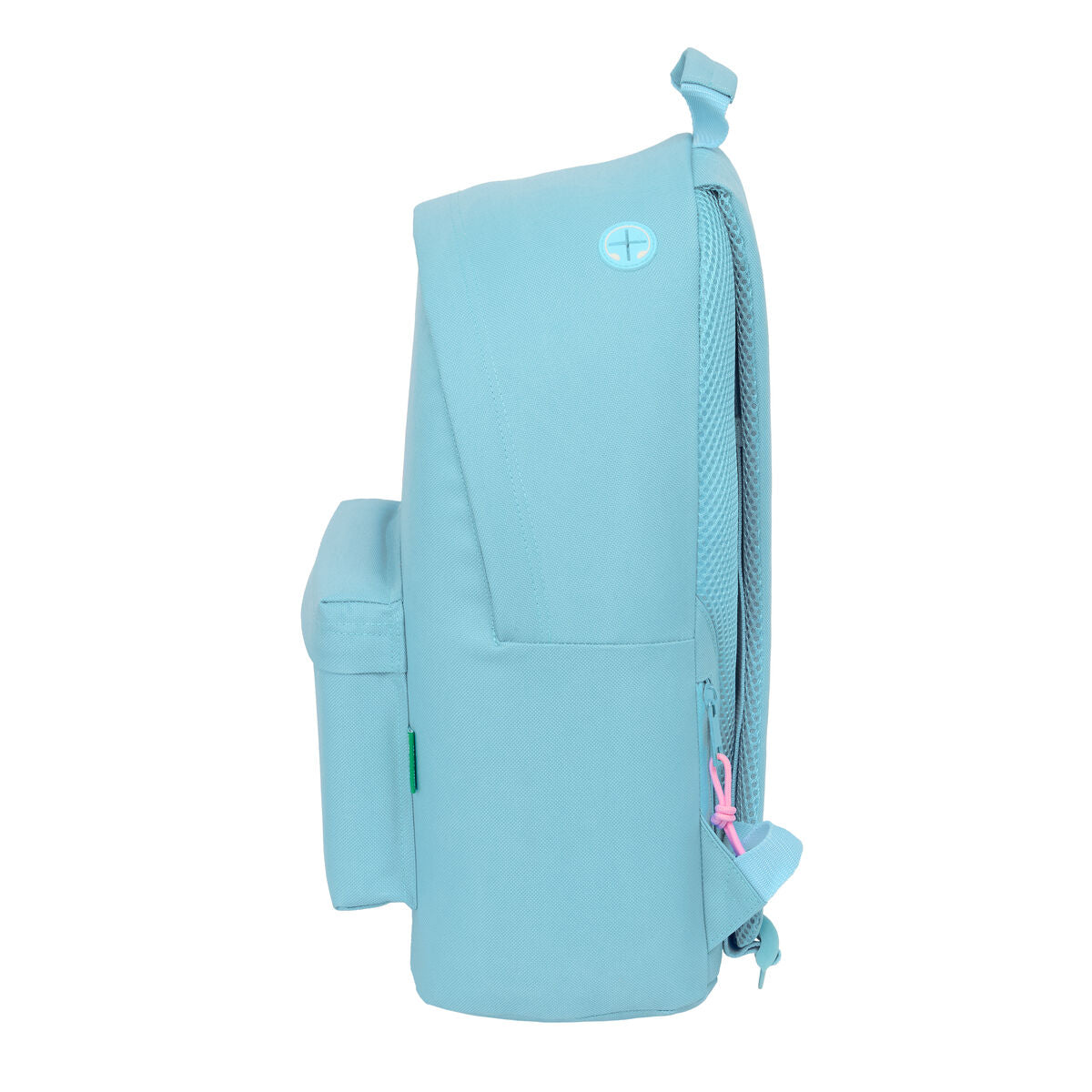 Ghiozdan Benetton benetton basics Celeste 31 x 41 x 16 cm - Birou și papetărie, Material școlar și educațional