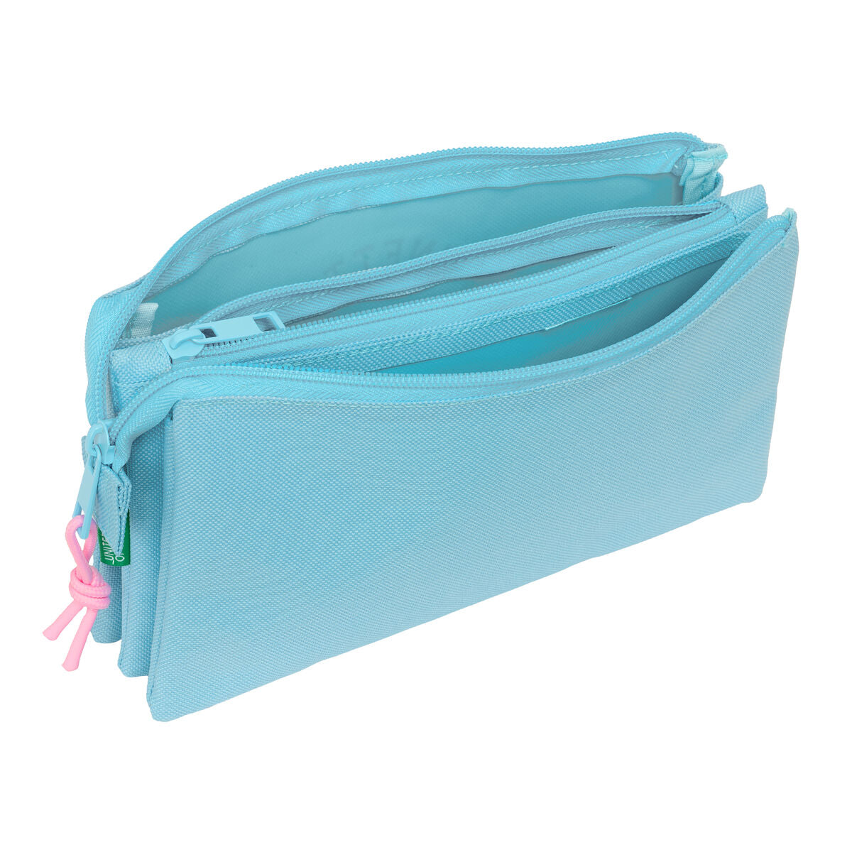 Geantă Universală Benetton Celeste Albastru celest 22 x 12 x 3 cm - Birou și papetărie, Material școlar și educațional