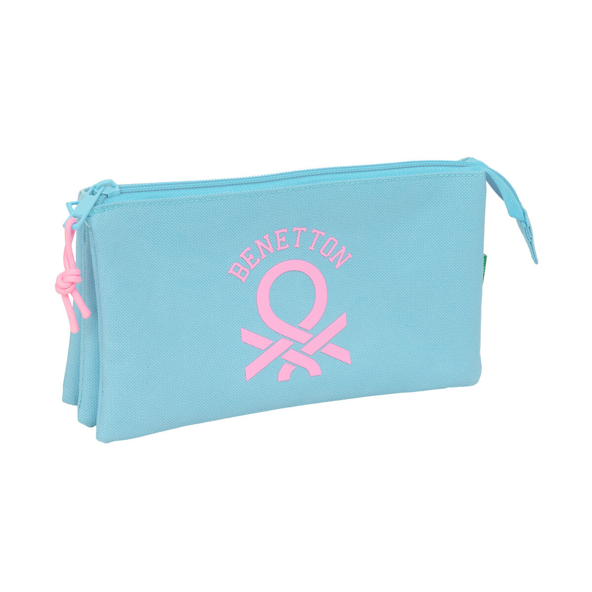 Geantă Universală Benetton Celeste Albastru celest 22 x 12 x 3 cm - Birou și papetărie, Material școlar și educațional