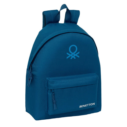 Ghiozdan Benetton Marino Bleumarin 33 x 42 x 15 cm - Birou și papetărie, Material școlar și educațional