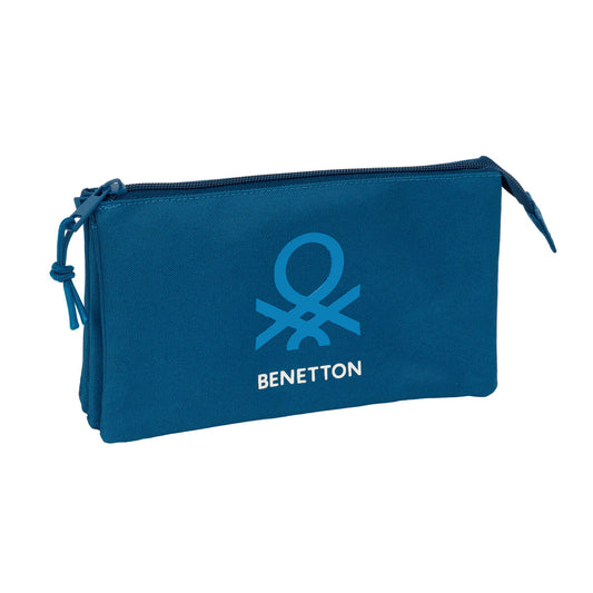 Geantă Universală Benetton Marino Bleumarin 22 x 12 x 3 cm - Birou și papetărie, Material școlar și educațional