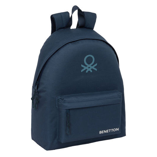Ghiozdan Benetton Antracita 33 x 42 x 15 cm - Birou și papetărie, Material școlar și educațional
