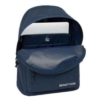 Ghiozdan Benetton benetton basics 31 x 41 x 16 cm - Birou și papetărie, Material școlar și educațional
