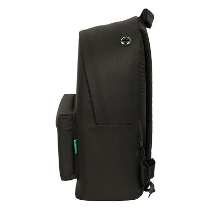 Ghiozdan Benetton benetton basics Negru 31 x 41 x 16 cm - Birou și papetărie, Material școlar și educațional