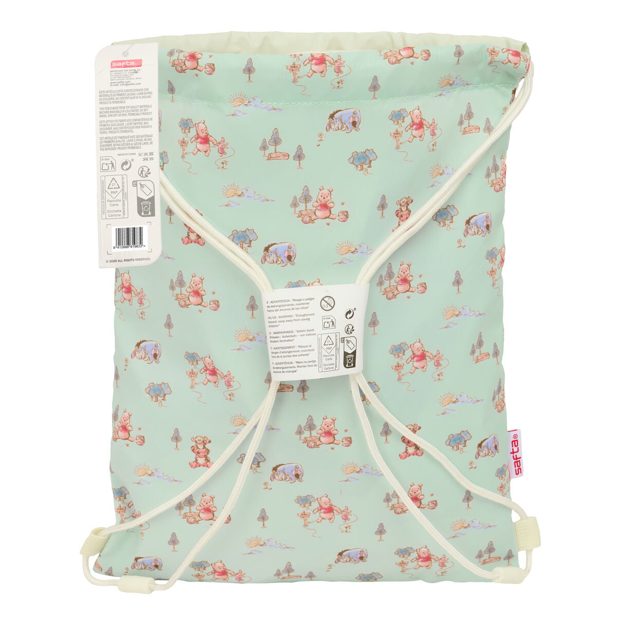 Geantă Rucsac cu Bretele Winnie The Pooh 26 x 34 x 1 cm - Birou și papetărie, Material școlar și educațional
