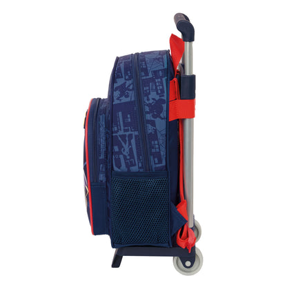 Ghiozdan Spider-Man Albastru 27 x 10 x 67 cm 27 x 33 x 10 cm - Birou și papetărie, Material școlar și educațional