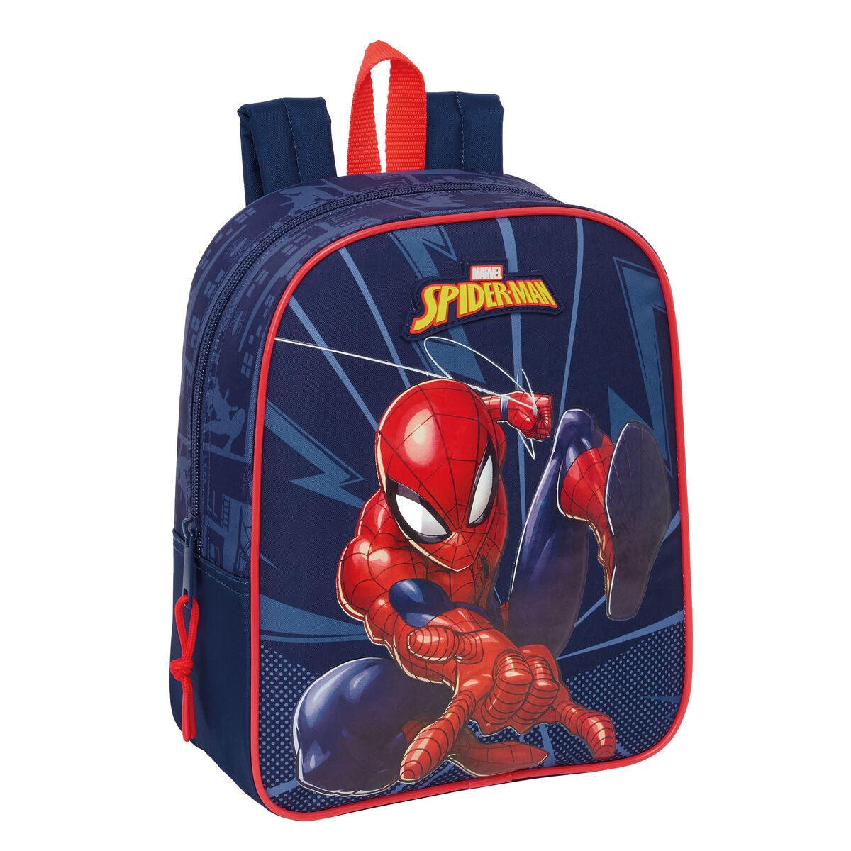 Ghiozdan Spider-Man Albastru 22 x 27 x 10 cm - Birou și papetărie, Material școlar și educațional