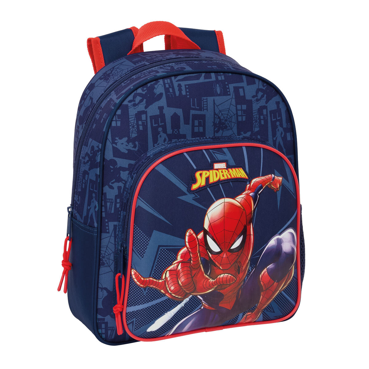 Ghiozdan Spider-Man Albastru 27 x 33 x 10 cm - Birou și papetărie, Material școlar și educațional