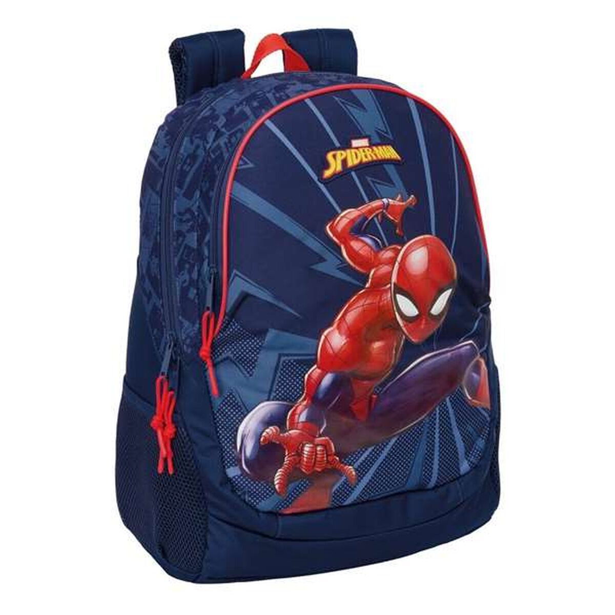 Ghiozdan Spider-Man Albastru 32 x 44 x 16 cm - Birou și papetărie, Material școlar și educațional