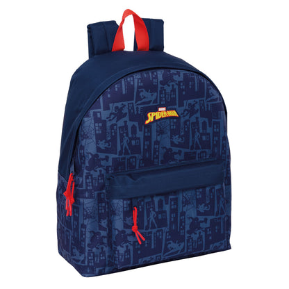Ghiozdan Spider-Man Albastru 33 x 42 x 15 cm - Birou și papetărie, Material școlar și educațional