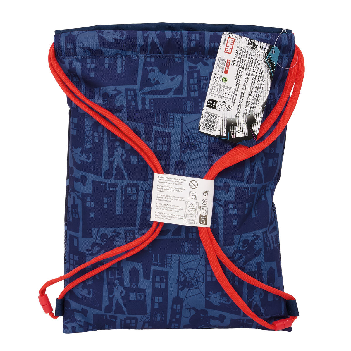 Geantă Rucsac cu Bretele Spider-Man Albastru 26 x 34 x 1 cm - Birou și papetărie, Material școlar și educațional