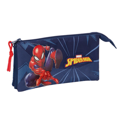 Geantă Universală Spider-Man Albastru 22 x 12 x 3 cm - Birou și papetărie, Material școlar și educațional