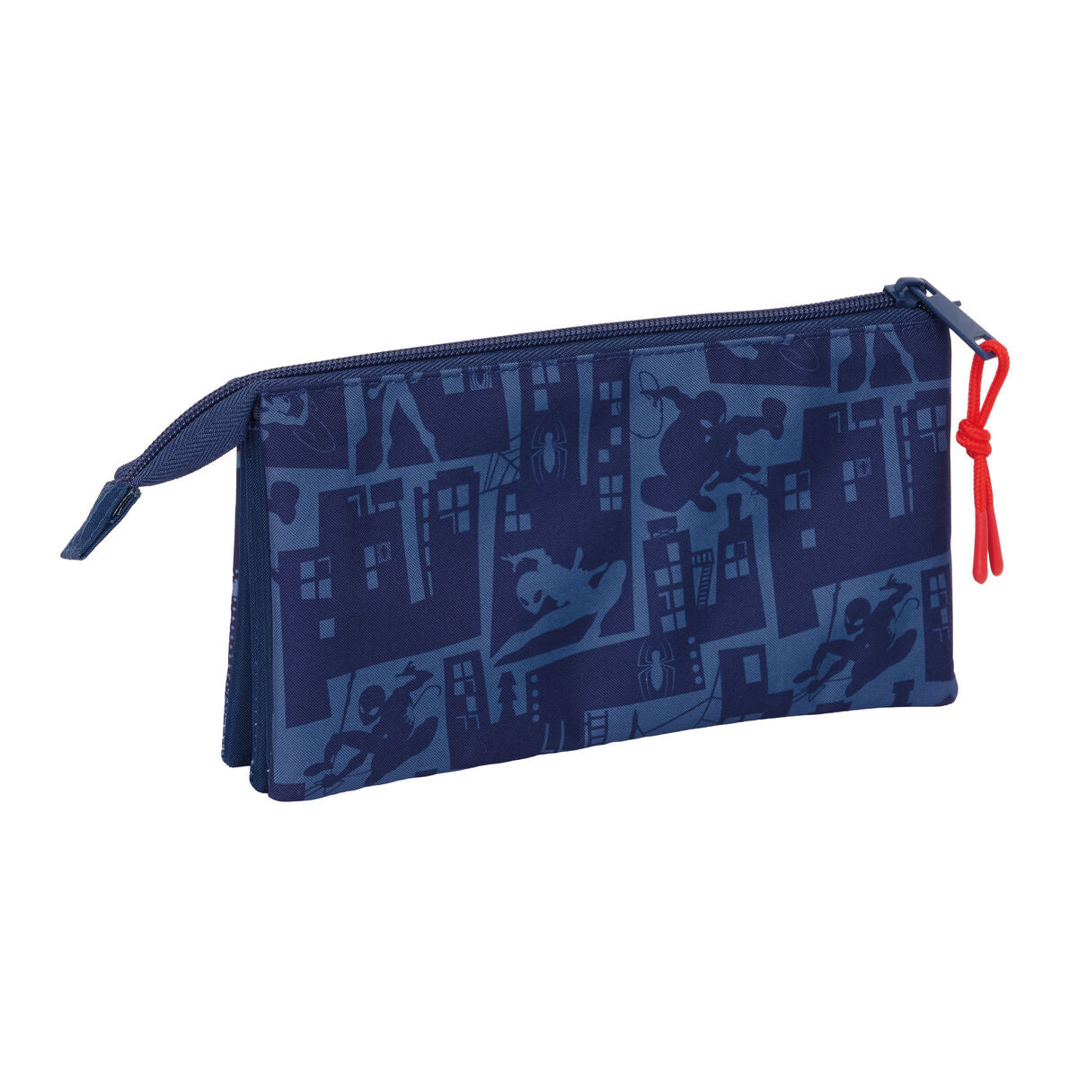 Geantă Universală Spider-Man Albastru 22 x 12 x 3 cm - Birou și papetărie, Material școlar și educațional