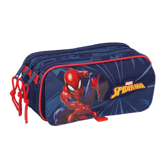 Geantă Universală Spider-Man Albastru 21,5 x 10 x 8 cm - Birou și papetărie, Material școlar și educațional