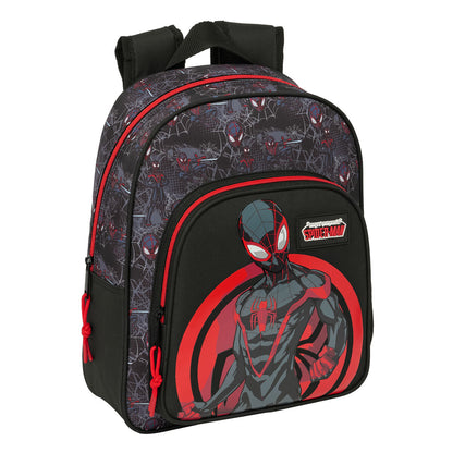 Ghiozdan Spider-Man Negru 27 x 33 x 10 cm - Birou și papetărie, Material școlar și educațional