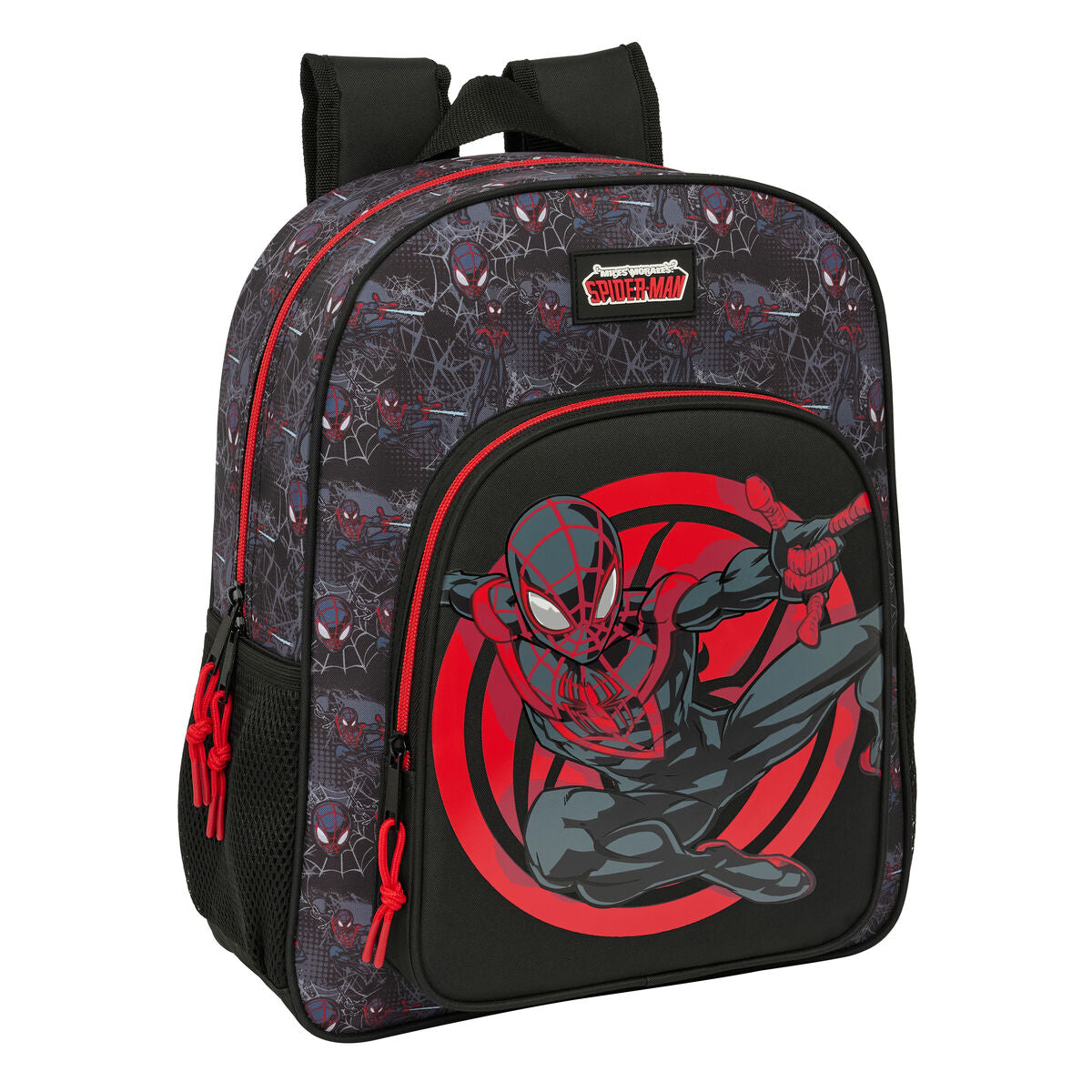 Ghiozdan Spider-Man Negru 32 x 38 x 12 cm - Birou și papetărie, Material școlar și educațional