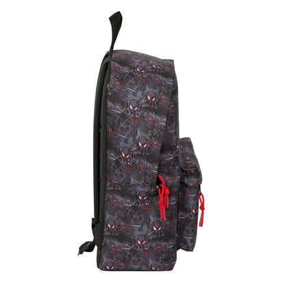 Ghiozdan Spider-Man Negru 33 x 42 x 15 cm - Birou și papetărie, Material școlar și educațional
