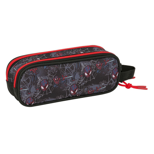 Geantă Universală Spider-Man Negru 21 x 8 x 6 cm - Birou și papetărie, Material școlar și educațional