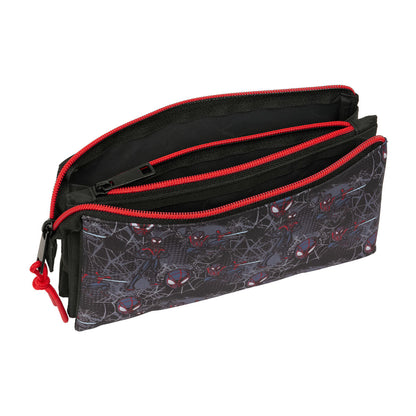 Geantă Universală Spider-Man Negru 22 x 12 x 3 cm - Birou și papetărie, Material școlar și educațional
