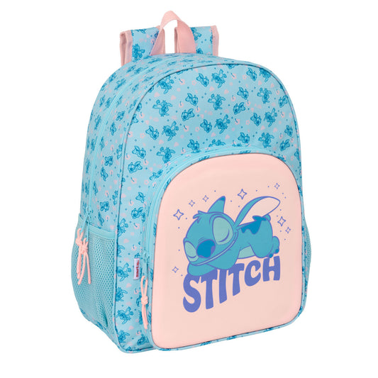 Ghiozdan Lilo & Stitch Ohana Albastru 33 x 42 x 14 cm - Birou și papetărie, Material școlar și educațional